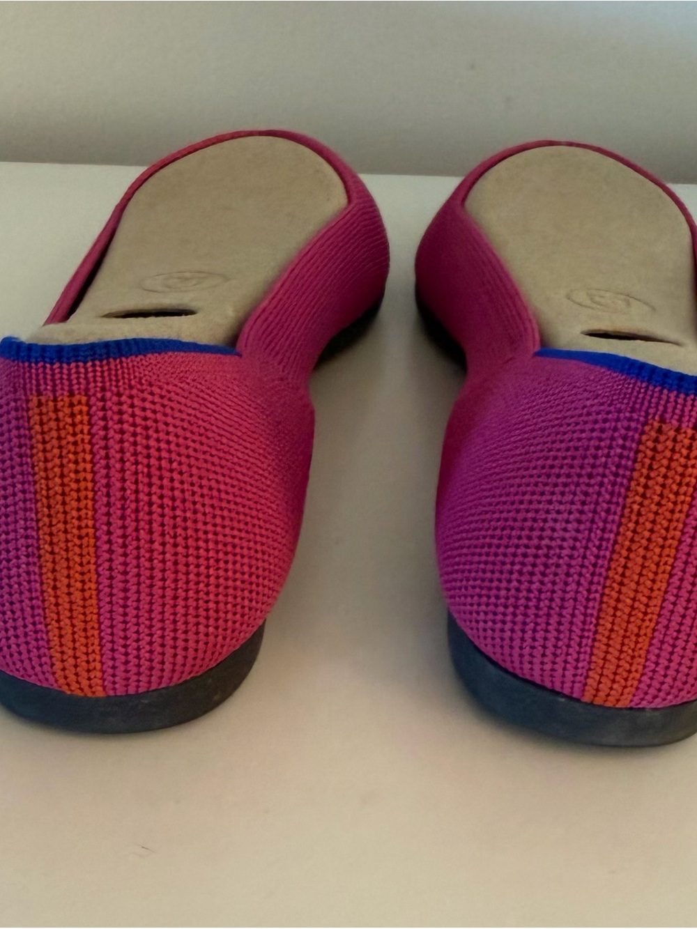 Rothy's Pointed Toe Flats in Berry Pink. Sz. 6.5. - Picture 3 of 8
